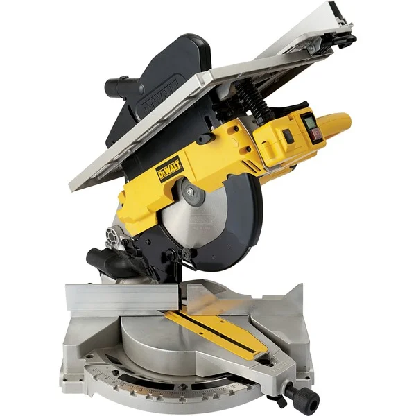 DEWALT Tisch-, Kapp-und Gehrungssäge D27113, Kapp- und Gehrungssäge (gelb, 1.600 Watt)