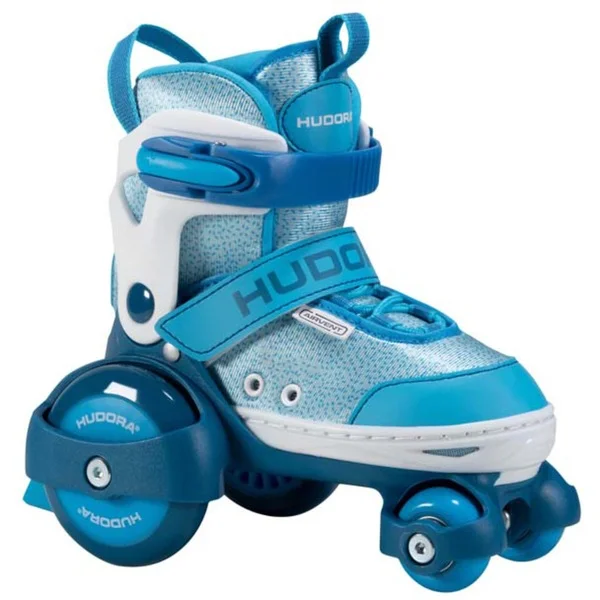 HUDORA Rollschuhe My First Quad Gr. 30-33 (cyan)