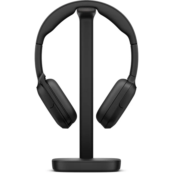 HP Poly Focus 625 Headset + Wireless-Ladestation (C56XXAA) (schwarz, Bluetooth, USB-C-Dongle)
