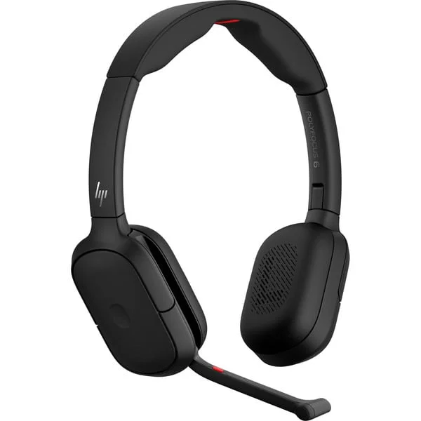HP POLY Focus 625 Bluetooth Headset BULK (schwarz, Bluetooth, USB-C-Dongle)