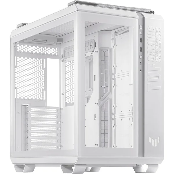 ASUS TUF Gaming GT502 White Edition, Tower-Gehäuse (weiß, Tempered Glass)