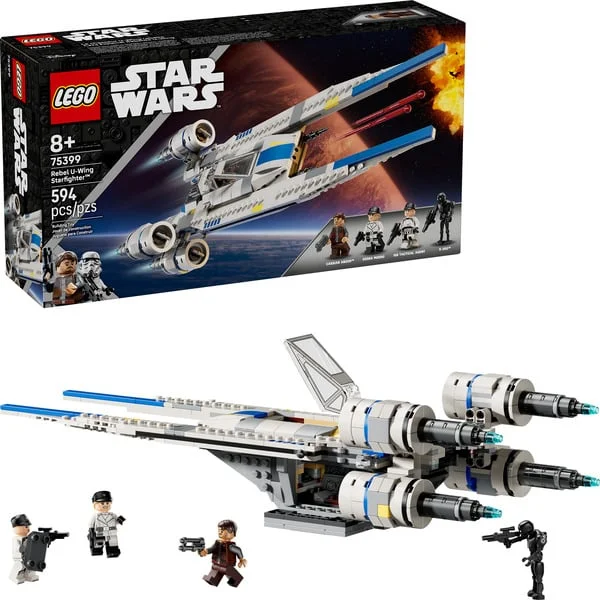 LEGO 75399 Star Wars Rebel U-Wing Starfighter, Konstruktionsspielzeug