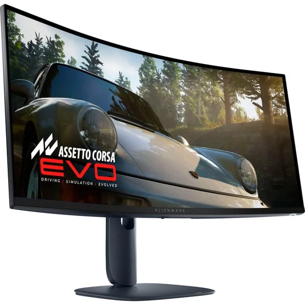 Dell Alienware AW3425DW QD-OLED, Gaming-Monitor (86.9 cm (34 Zoll), schwarz, WQHD, Curved, AlienFX Lighting, 240Hz Panel)