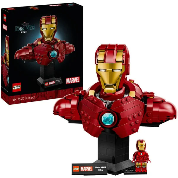 LEGO 76327 Marvel Super Heroes Iron Man MK4, Konstruktionsspielzeug