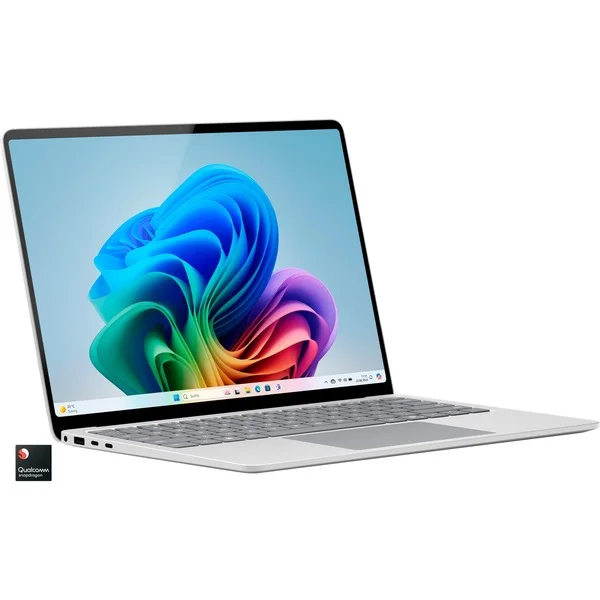 Microsoft Surface Laptop 7 Copilot+PC, Notebook (platin, Qualcomm Snapdragon X Elite X1E-80-100, Qualcomm Adreno GPU, 16 GB LPDDR5X, 1 TB (1 TB SSD), Windows 11 Home)