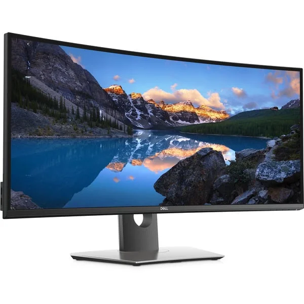 Dell UltraSharp U3419W Generalüberholt, LED-Monitor (86.7 cm (34.1 Zoll), schwarz/grau, UWQHD, Curved, IPS, HDMI, USB-Hub)