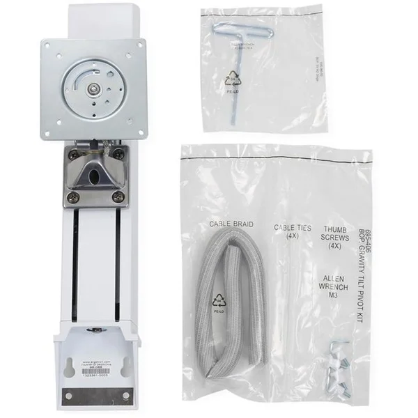 Ergotron StyleView HD Monitor Kit mit Schwenkvorrichtung, Monitorhalterung (für StyleView Visitenwagen SV42 und SV44)