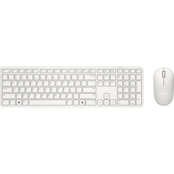 Dell Pro 5 Tastatur und Maus-Set (KM526), Desktop-Set (hellgrau, DE-Layout, Plunger)