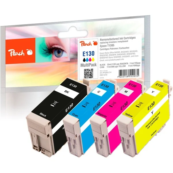 Peach Tinte Multipack PI200-214 (kompatibel zu Epson T1305)