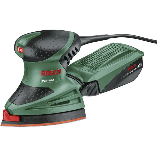 Bosch Heimwerken & Garten Multischleifer PSM 160 A (grün, 160 Watt)