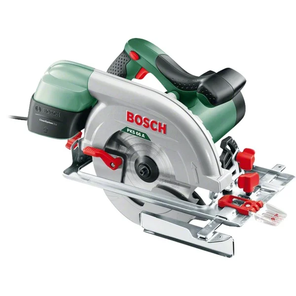 Bosch Heimwerken & Garten Handkreissäge PKS 66A (grün/schwarz, 1.600 Watt)