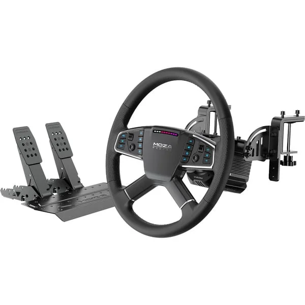 MOZA R5 Pro Truck Driving Simulator, Lenkrad (schwarz)