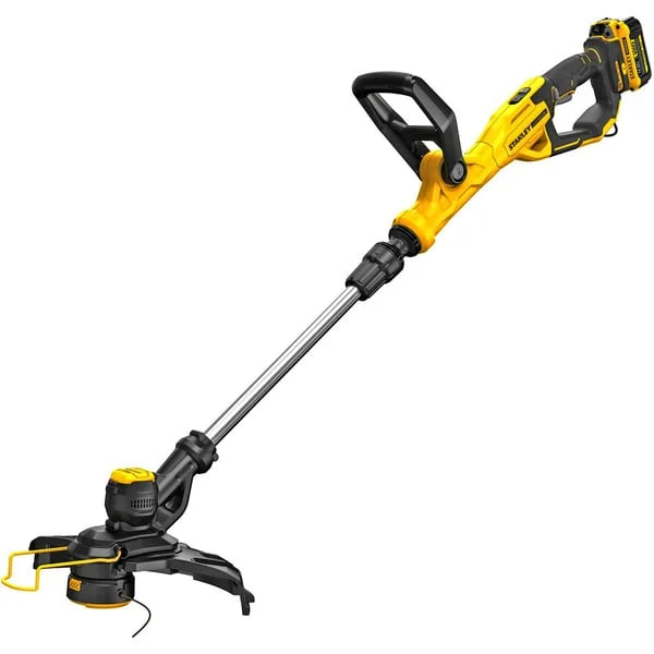 Stanley Akku-Rasentrimmer (SFMCST933M1-QW), 18Volt (schwarz/gelb, Li-Ion-Akku 4,0Ah)