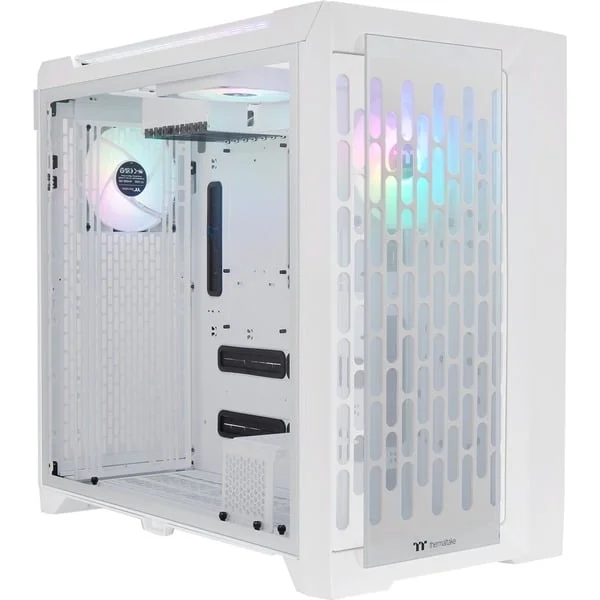Thermaltake CTE C750 TG ARGB Snow White, Big-Tower-Gehäuse (weiß, Tempered Glass)