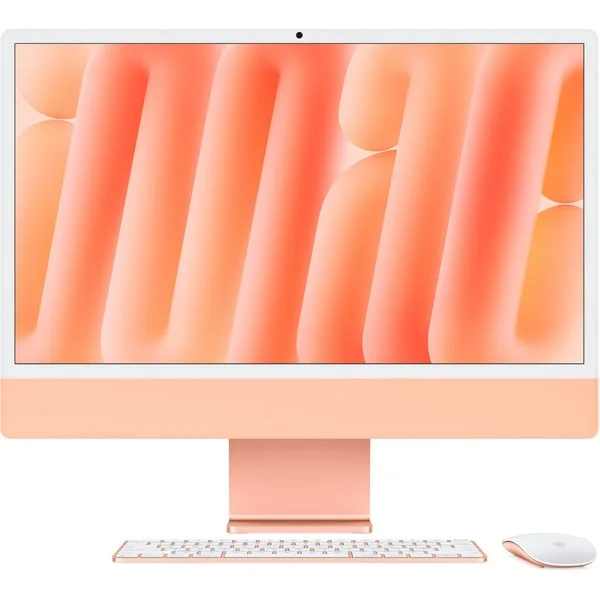 Apple iMac 59,62 cm (24") M4 2024 CTO, MAC-System (orange/hellorange, macOS, Deutsch)