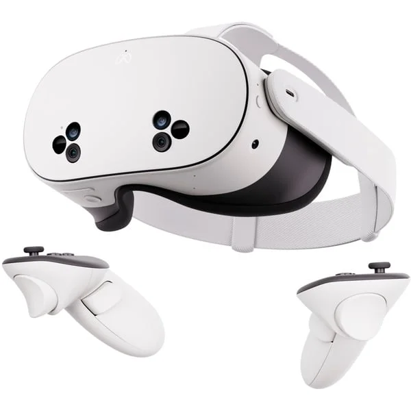 Meta Quest 3S 128 GB, VR-Brille (weiß/schwarz, All-in-One-Gamingsystem)