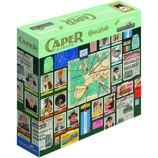 Pegasus Caper Europe, Brettspiel