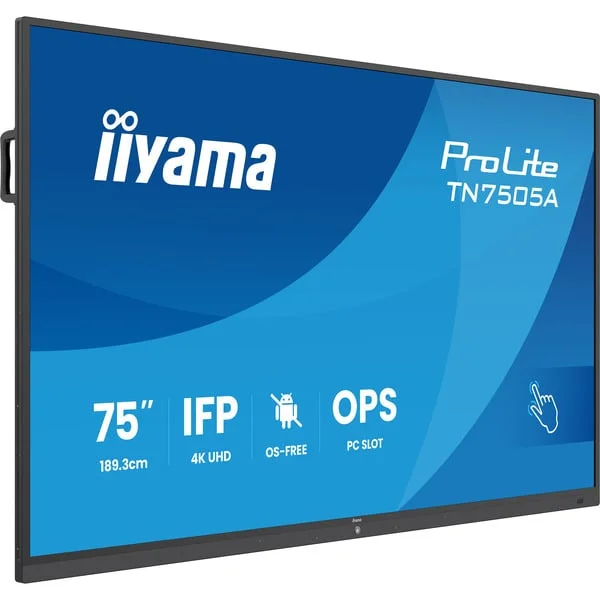 iiyama ProLite TN7505A-B1AG, LED-Monitor (189.3 cm (74.5 Zoll), schwarz, Touch-Display ohne Betriebssystem)