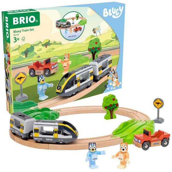 BRIO World - Bluey Zugset, Spielfahrzeug