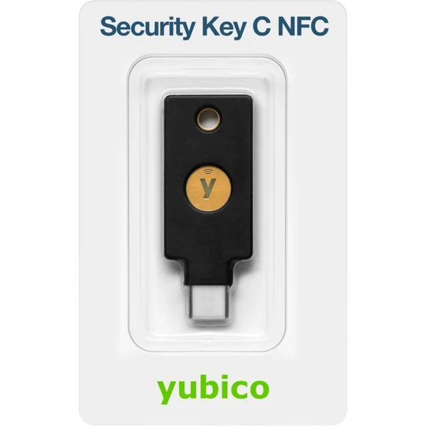 Yubico Security Key C NFC, Sicherheitsschlüssel (schwarz/gold)