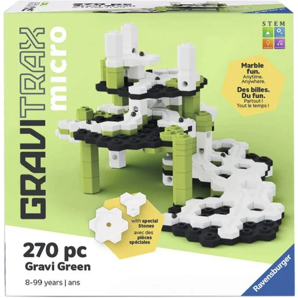 Ravensburger GraviTrax micro Gravi Green (270 pc), Konstruktionsspielzeug (270 Teile)