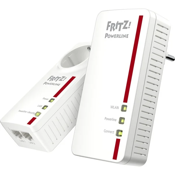 FRITZ! Powerline 1260 WLAN Set (zwei Adapter)