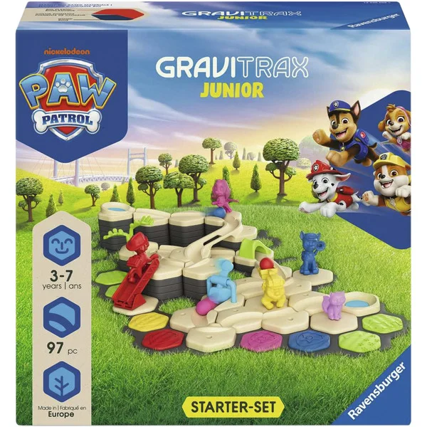 Ravensburger GraviTrax Junior - Starter-Set L Paw Patrol, Bahn