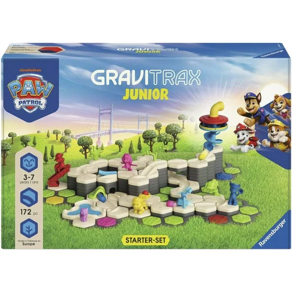 Ravensburger GraviTrax Junior - Starter-Set XXL Paw Patrol, Bahn