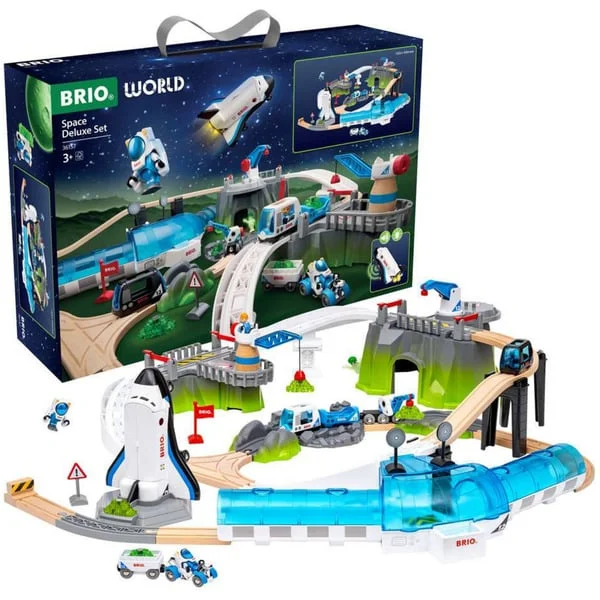 BRIO World - Space Deluxe Train Set, Spielfahrzeug