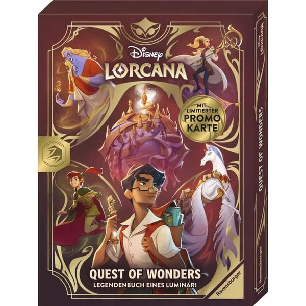 Ravensburger Disney Lorcana Quest of Wonders: Legendenbuch eines Luminari (Hardcover)