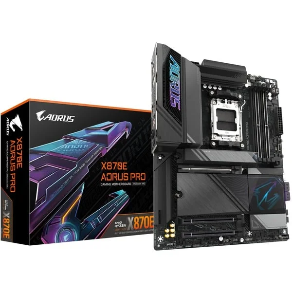 GIGABYTE X870E AORUS PRO, Mainboard (schwarz)