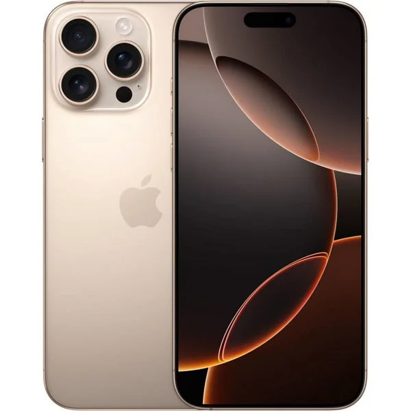 Apple iPhone 16 Pro Max 256GB Generalüberholt, Handy (Titan Wüstensand, iOS)