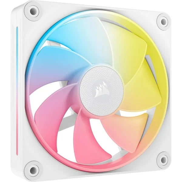 Corsair iCUE LINK LX120-R RGB Reverse, Gehäuselüfter (weiß, 120 mm)