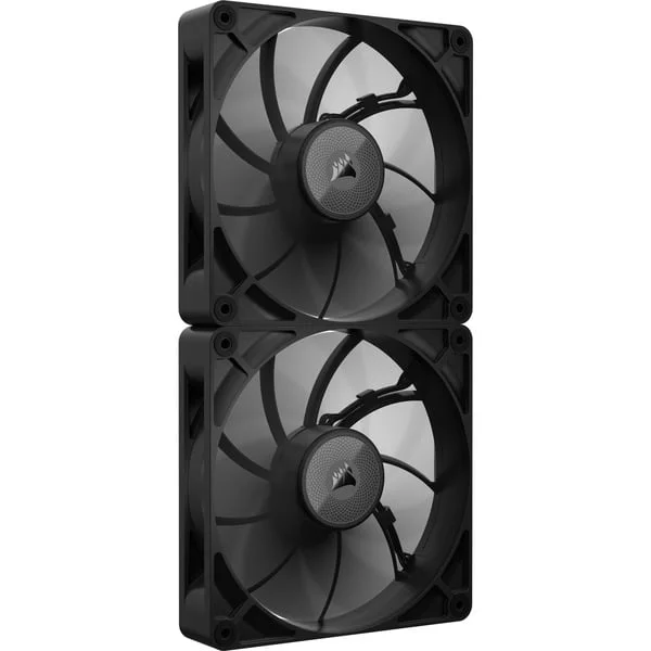 Corsair RX140 MAX Thick, Gehäuselüfter (schwarz, 2er Pack, 140 mm)