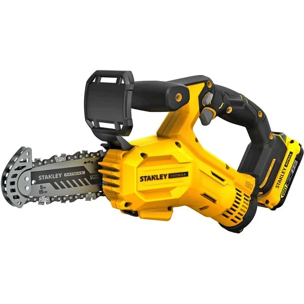 Stanley Akku-Astsäge (SFMCPS415D1-QW), 18Volt (schwarz/gelb, Li-Ion-Akku 2,0Ah)