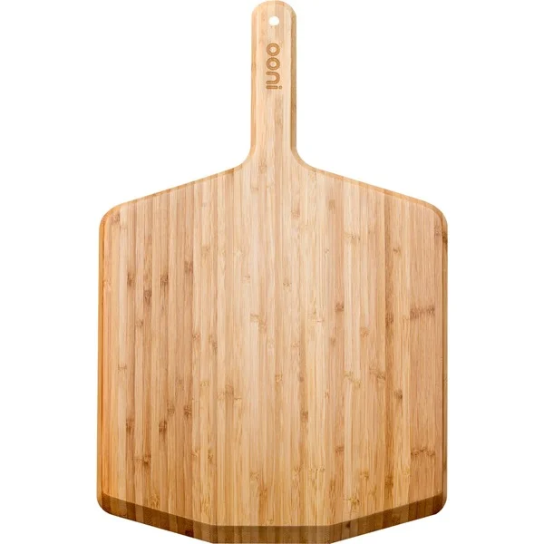 Ooni Bambus Pizzaheber 14", Grillbesteck (holz, für Pizzen bis ca. Ø 36cm)