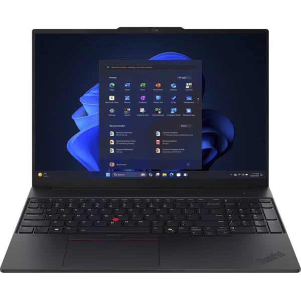 Lenovo ThinkPad E16 G4 AMD (21Y40098GE), Notebook (schwarz, AMD Ryzen AI 7 445, AMD Radeon 840M, 24 GB DDR5, 512 GB (512 GB SSD), Windows 11 Pro)