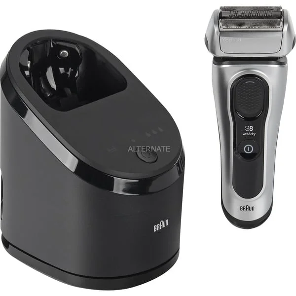 Braun Series 8 8567cc , Rasierer (silber/schwarz)