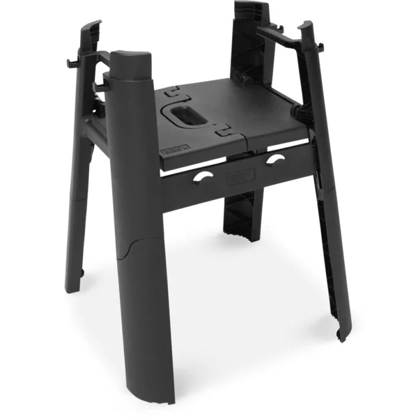 Weber Stand mit Seitentisch für Lumin Compact Elektrogrill 6616, Grill-Untergestell (schwarz, B-Ware)