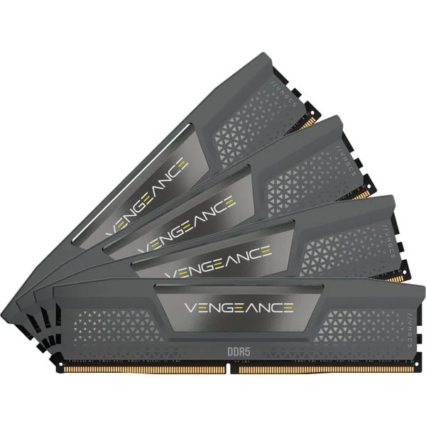 Corsair DIMM 192 GB DDR5-5200 (4x 48 GB) Quad-Kit, Arbeitsspeicher (schwarz, CMK192GX5M4B5200C38, Vengeance DDR5, INTEL XMP)