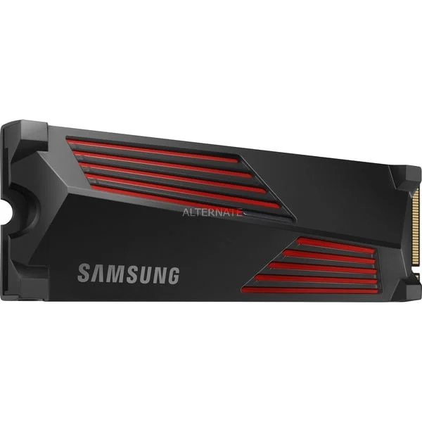 Samsung 990 PRO Heatsink 1 TB, SSD (PCIe 4.0 x4, NVMe 2, M.2 2280, intern)