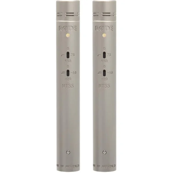 Rode Microphones NT55-MP , Mikrofon (silber/gold, Paar)