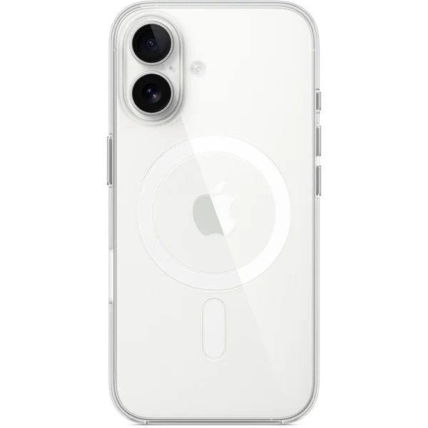 Apple Clear Case mit MagSafe, Handyhülle (transparent, iPhone 16)
