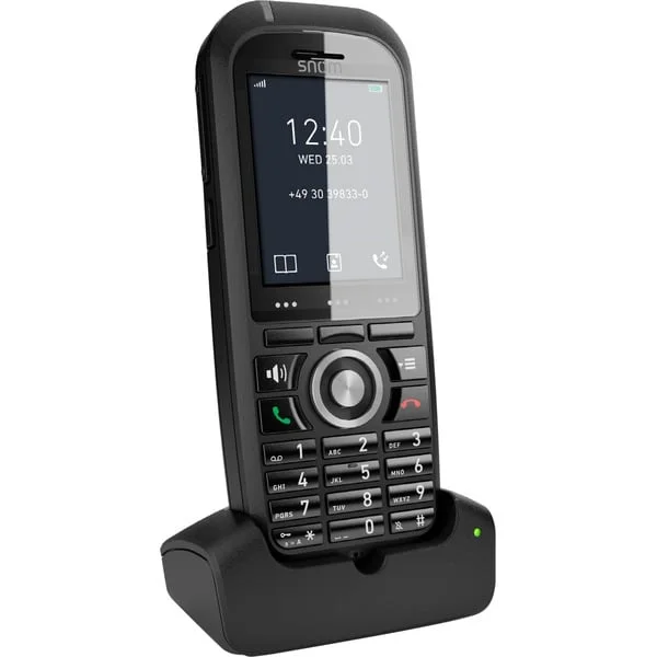 snom M70 DECT, analoges Telefon (schwarz)
