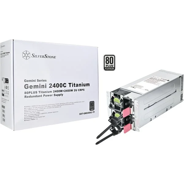 SilverStone Gemini 2400C Titanium (SST-GM2400C-TF), PC-Netzteil (2400 Watt)