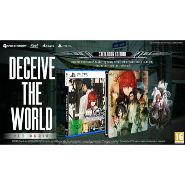 Steins;Gate Re:Boot Steelbook Edition, PlayStation 5-Spiel