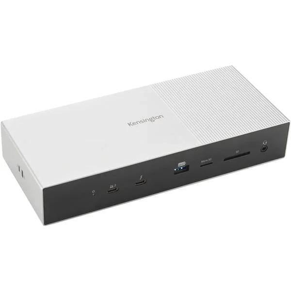 Kensington SD5000T5, Dockingstation (grau, USB-C/Thunderbolt 5, USB-A, RJ-45)