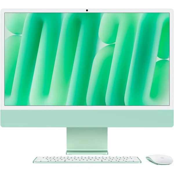 Apple iMac 59,62 cm (24") M4 2024 CTO, MAC-System (grün/hellgrün, macOS, Italienisch)