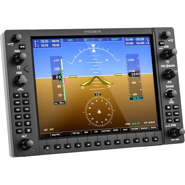 MOZA MGX1000, Instrumentenpanel (schwarz)