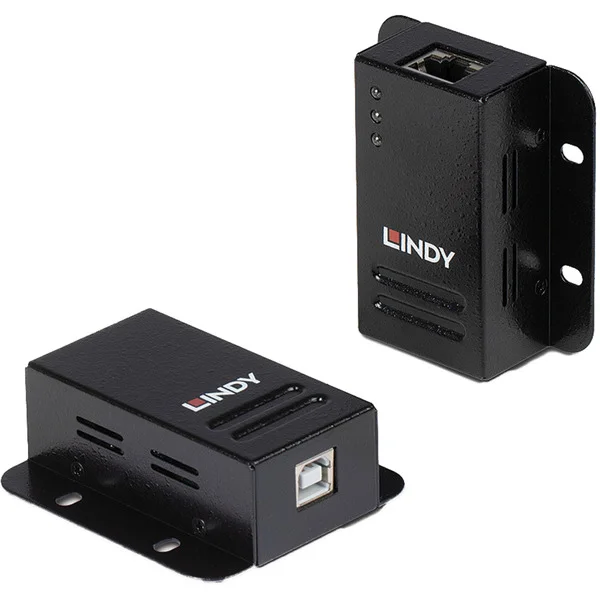 Lindy USB 2.0 Cat.6 Extender, USB-Extender (schwarz, 50m)
